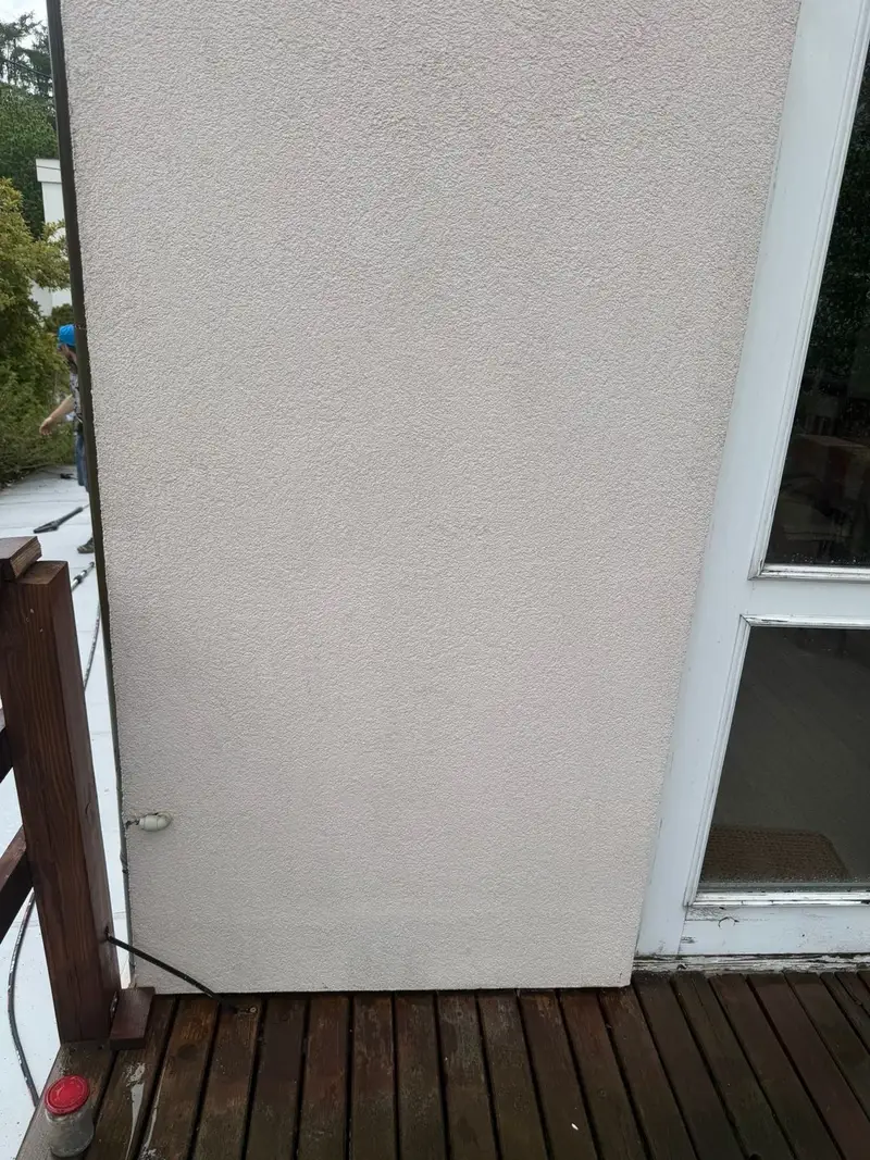 Fasáda — omítka po čištění
